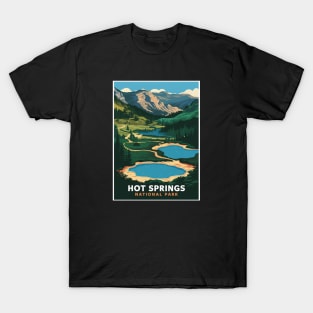 Hot Springs National Park Relaxing Travel T-Shirt